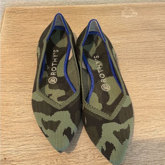 ROTHYS THE POINT WOMENS FLAT SHOES 8.5 - Picture 2 of 5